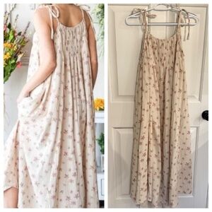 Oli & Hali- Floral Tank Maxi Dress 45359
